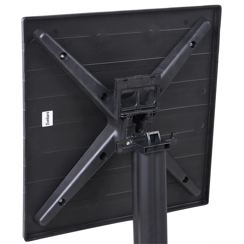 Barbord utendørs Lemnos 60 cm - svart - Hagemøbler - Hagebord - Barbord