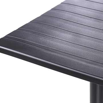 Barbord utendørs Lemnos 60 cm - svart - Hagemøbler - Hagebord - Barbord
