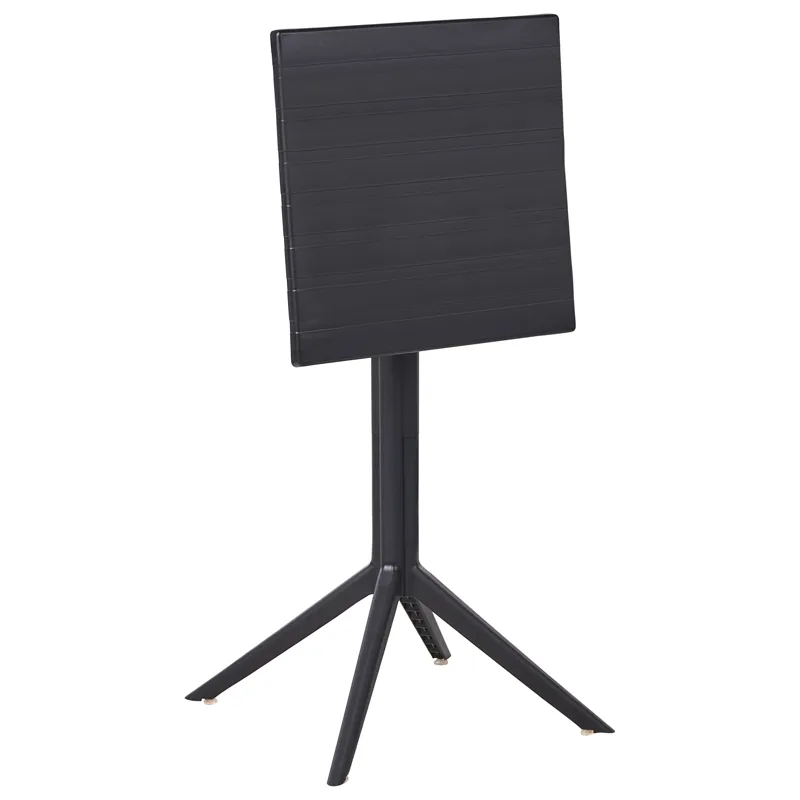 Barbord utendørs Lemnos 60 cm - svart - Hagemøbler - Hagebord - Barbord