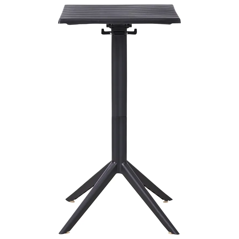 Barbord utendørs Lemnos 60 cm - svart - Hagemøbler - Hagebord - Barbord