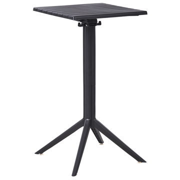 Barbord utendørs Lemnos 60 cm - svart - Hagemøbler - Hagebord - Barbord
