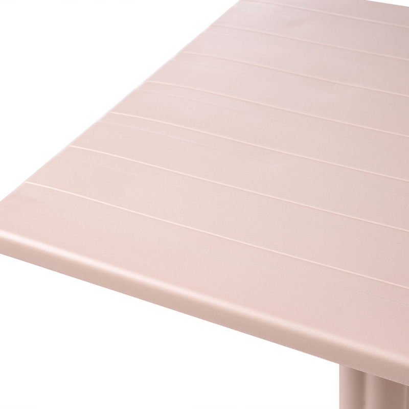 Barbord utendørs Lemnos 60x60 cm - beige - Hagemøbler - Hagebord - Barbord