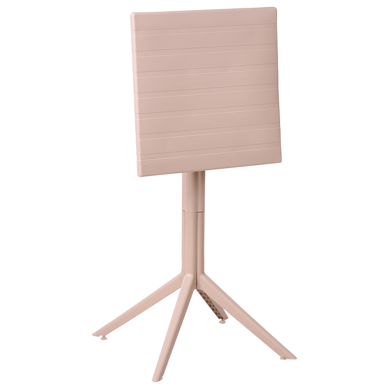 Barbord utendørs Lemnos 60x60 cm - beige - Hagemøbler - Hagebord - Barbord