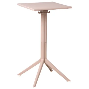 Barbord utendørs Lemnos 60x60 cm - beige - Hagemøbler - Hagebord - Barbord