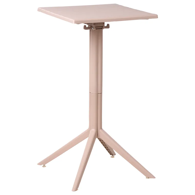 Barbord utendørs Lemnos 60x60 cm, beige