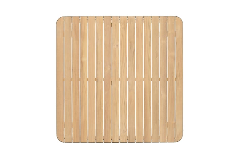 Portals Barbord 95 cm - Hvit/Tre - Hagemøbler - Hagebord - Barbord