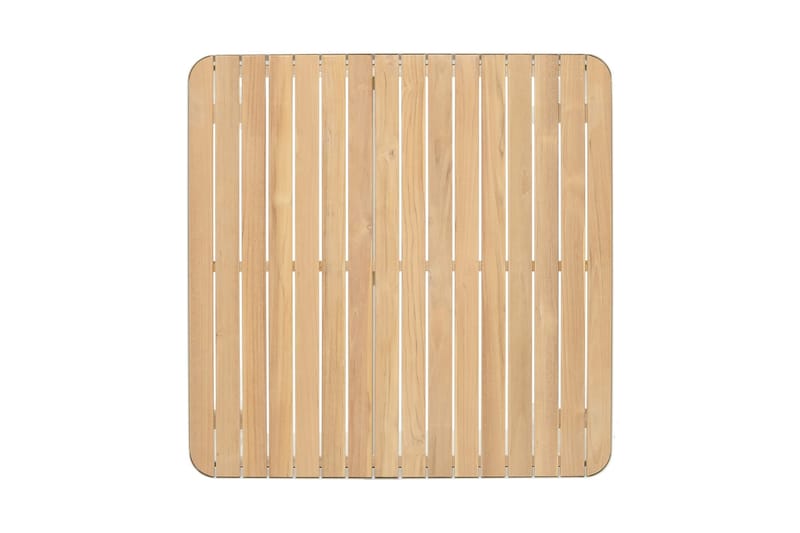 Portals Barbord 95 cm - Hvit/Tre - Hagemøbler - Hagebord - Barbord