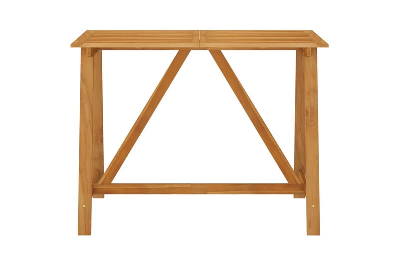Utendørs barbord 140x70x104 cm heltre akasie - Brun - Hagemøbler - Hagebord - Barbord