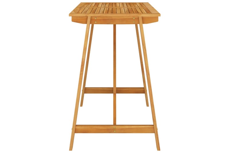 Utendørs barbord 140x70x104 cm heltre akasie - Brun - Hagemøbler - Hagebord - Barbord