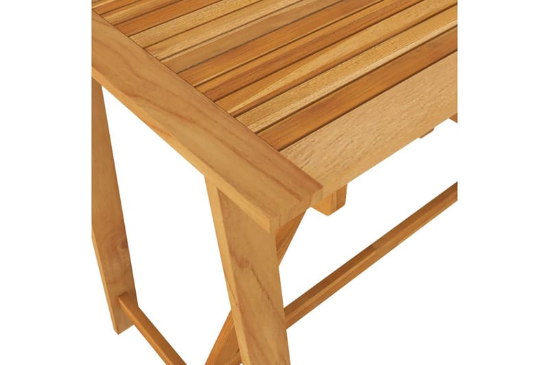 Utendørs barbord 140x70x104 cm heltre akasie - Brun - Hagemøbler - Hagebord - Barbord