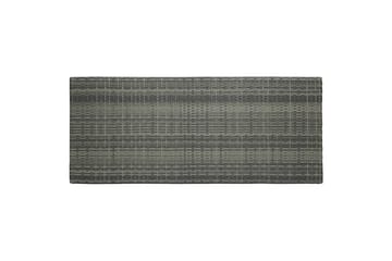 Utendørs barbord grå 140,5x60,5x110,5 cm polyrotting - Grå - Hagemøbler - Hagebord - Barbord