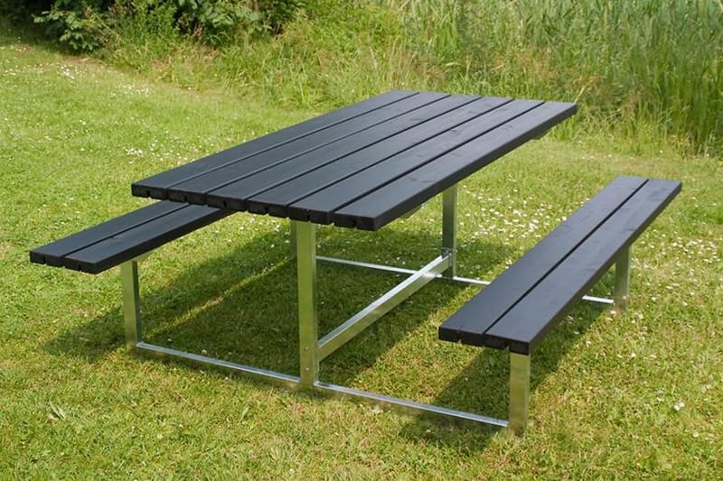 Basic bord- og benkesett lengde 177 cm - Piknikbord