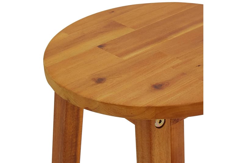 beBasic Hagebarsett 3 deler heltre akasie - Brun - Hagemøbler - Hagebord - Barbord