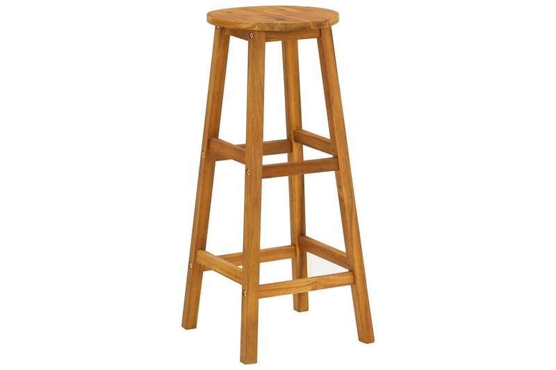 beBasic Hagebarsett 3 deler heltre akasie - Brun - Hagemøbler - Hagebord - Barbord
