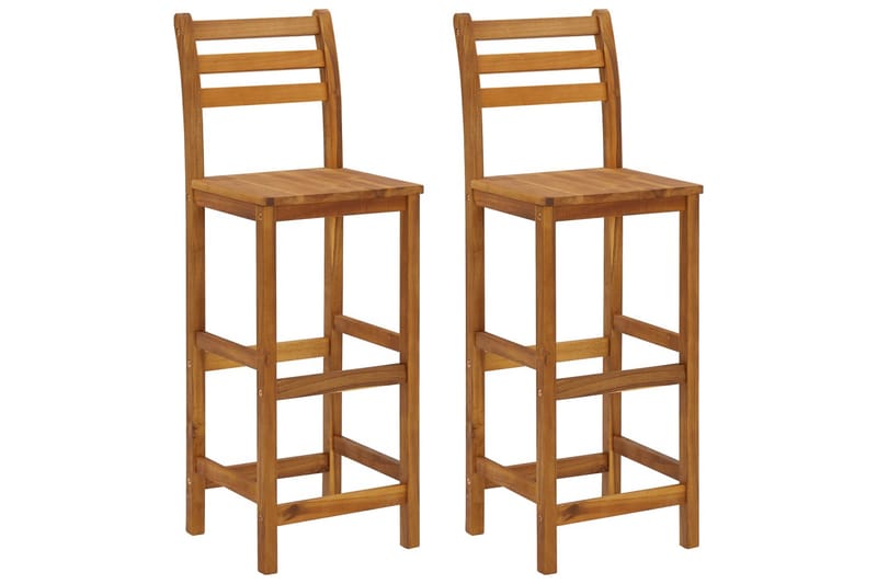 beBasic Hagebarsett 3 deler heltre akasie - Brun - Hagemøbler - Hagebord - Barbord