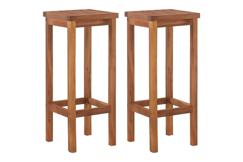 beBasic Hagebarsett 3 deler heltre akasie - Brun - Hagemøbler - Hagebord - Barbord