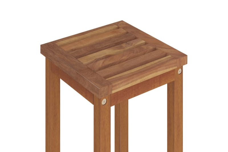 beBasic Hagebarsett 3 deler heltre akasie - Brun - Hagemøbler - Hagebord - Barbord
