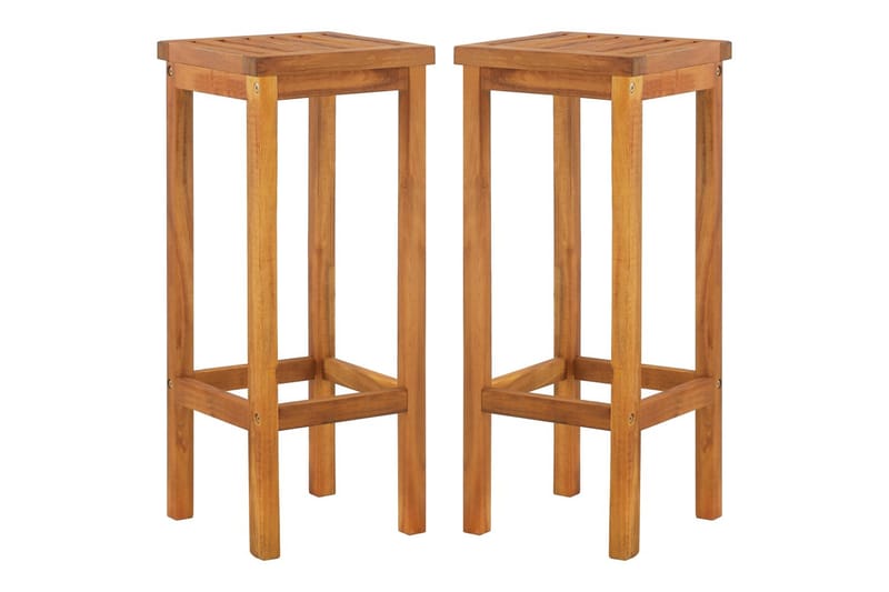 beBasic Hagebarsett 3 deler heltre akasie - Brun - Hagemøbler - Hagebord - Barbord