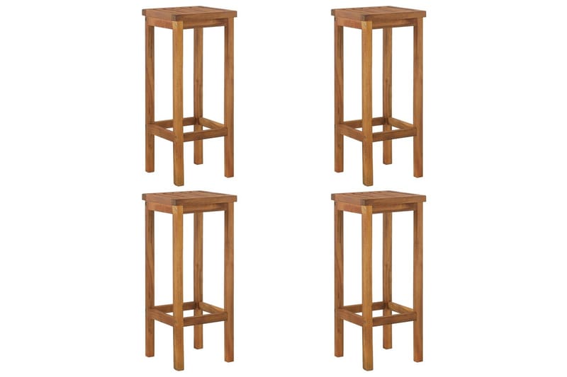 beBasic Hagebarsett 5 deler heltre akasie - Brun - Hagemøbler - Hagebord - Barbord