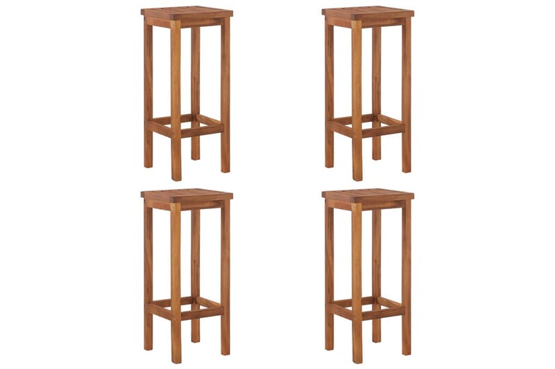 beBasic Hagebarsett 5 deler heltre akasie - Brun - Hagemøbler - Hagebord - Barbord