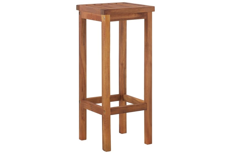 beBasic Hagebarsett 7 deler heltre akasie - Brun - Hagemøbler - Hagebord - Barbord