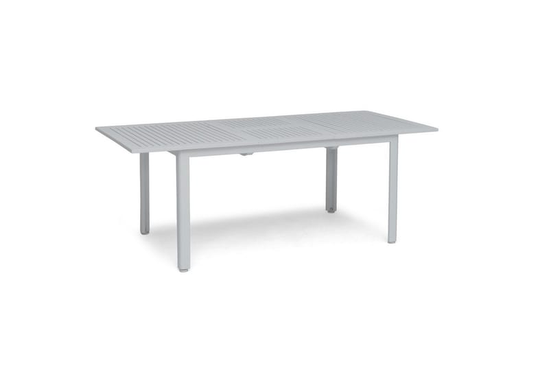 Bord Hillerstorp Nydala 96 x 150/200 cm Hvit - Hvit - Hagemøbler - Hagebord - Spisebord ute