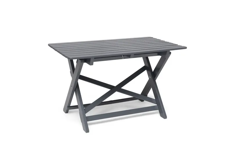 Bord Hillerstorp Torpet bord 109x67 cm Stålgrå - Stålgrå - Hagemøbler - Hagebord - Spisebord ute