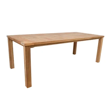 Bord HOME4YOU Bali 220x100x75 cm teak - Brun - Hagemøbler - Hagebord - Spisebord ute