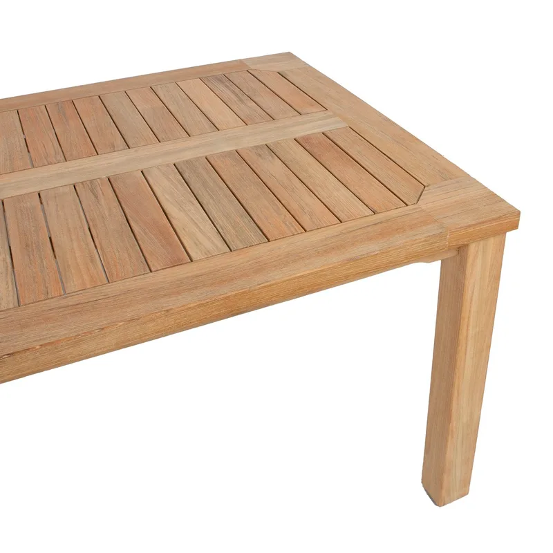 Bord HOME4YOU Bali 220x100x75 cm teak - Brun - Hagemøbler - Hagebord - Spisebord ute