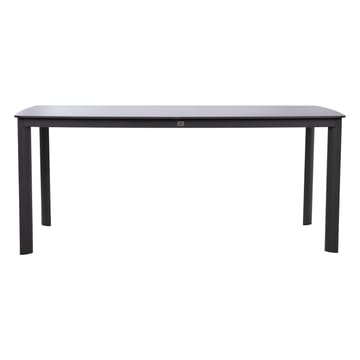 Bord HOME4YOU Beida 180x90x75 cm svart - Svart - Hagemøbler - Hagebord - Spisebord ute