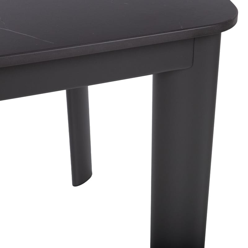 Bord HOME4YOU Beida 180x90x75 cm svart - Svart - Hagemøbler - Hagebord - Spisebord ute