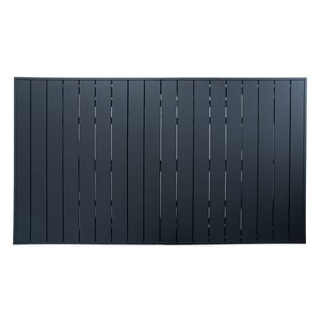Bord HOME4YOU Columbus 183/243x100x76 Mørkegrå - Mørkegrå - Hagemøbler - Hagebord - Spisebord ute