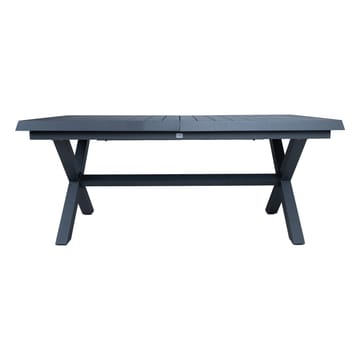 Bord HOME4YOU Columbus 183/243x100x76 Mørkegrå - Mørkegrå - Hagemøbler - Hagebord - Spisebord ute