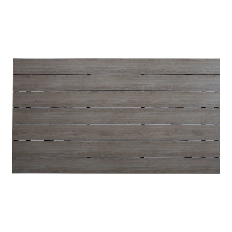 Bord HOME4YOU Corinna 180x100x74 cm Lysegrå - Lysegrå - Hagemøbler - Hagebord - Spisebord ute