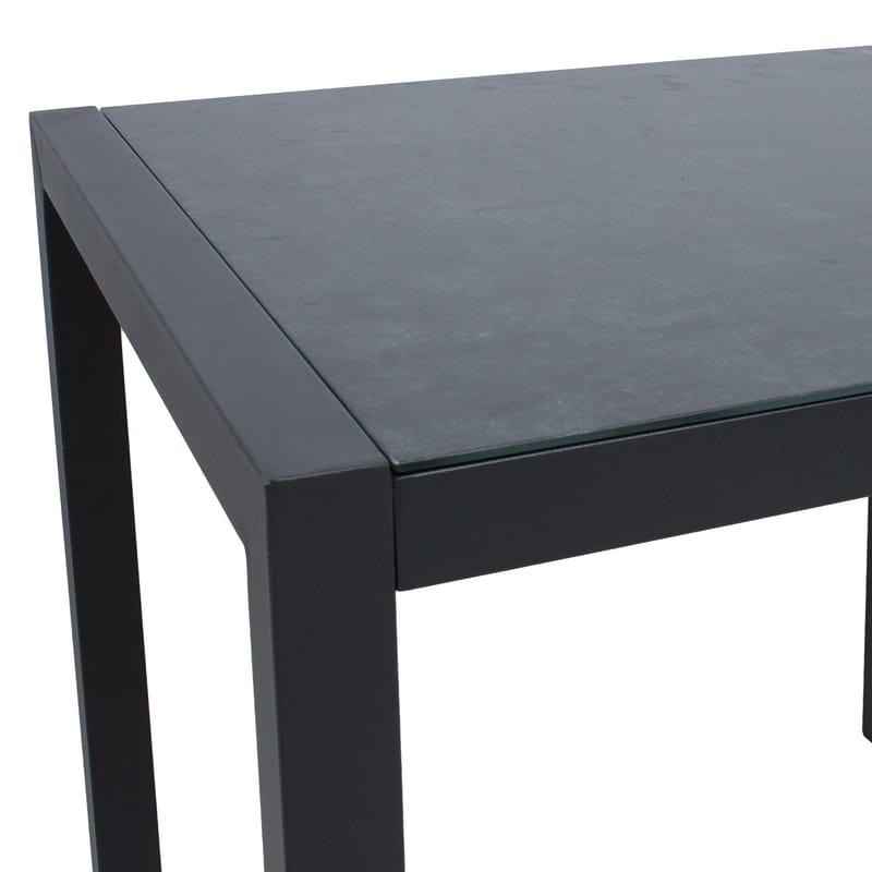 Bord HOME4YOU Delgado 80x80x72 cm grå - Grå - Hagemøbler - Hagebord - Spisebord ute