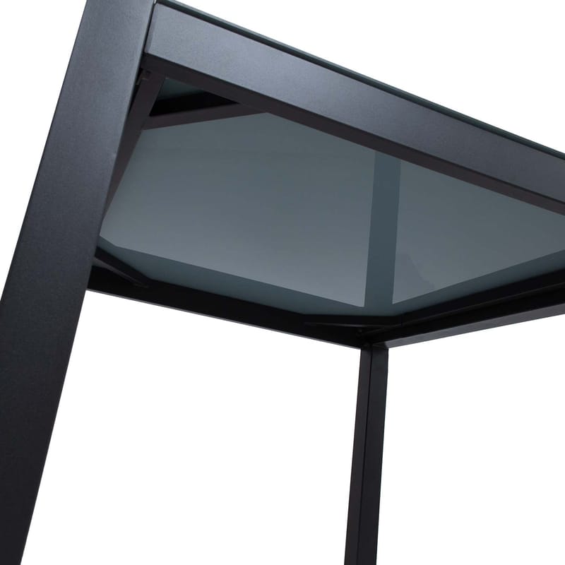 Bord HOME4YOU Delgado 80x80x72 cm grå - Grå - Hagemøbler - Hagebord - Spisebord ute