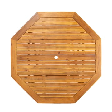 Bord HOME4YOU Finlay 120x120x72 cm Akasie - Akasie - Hagemøbler - Hagebord - Spisebord ute