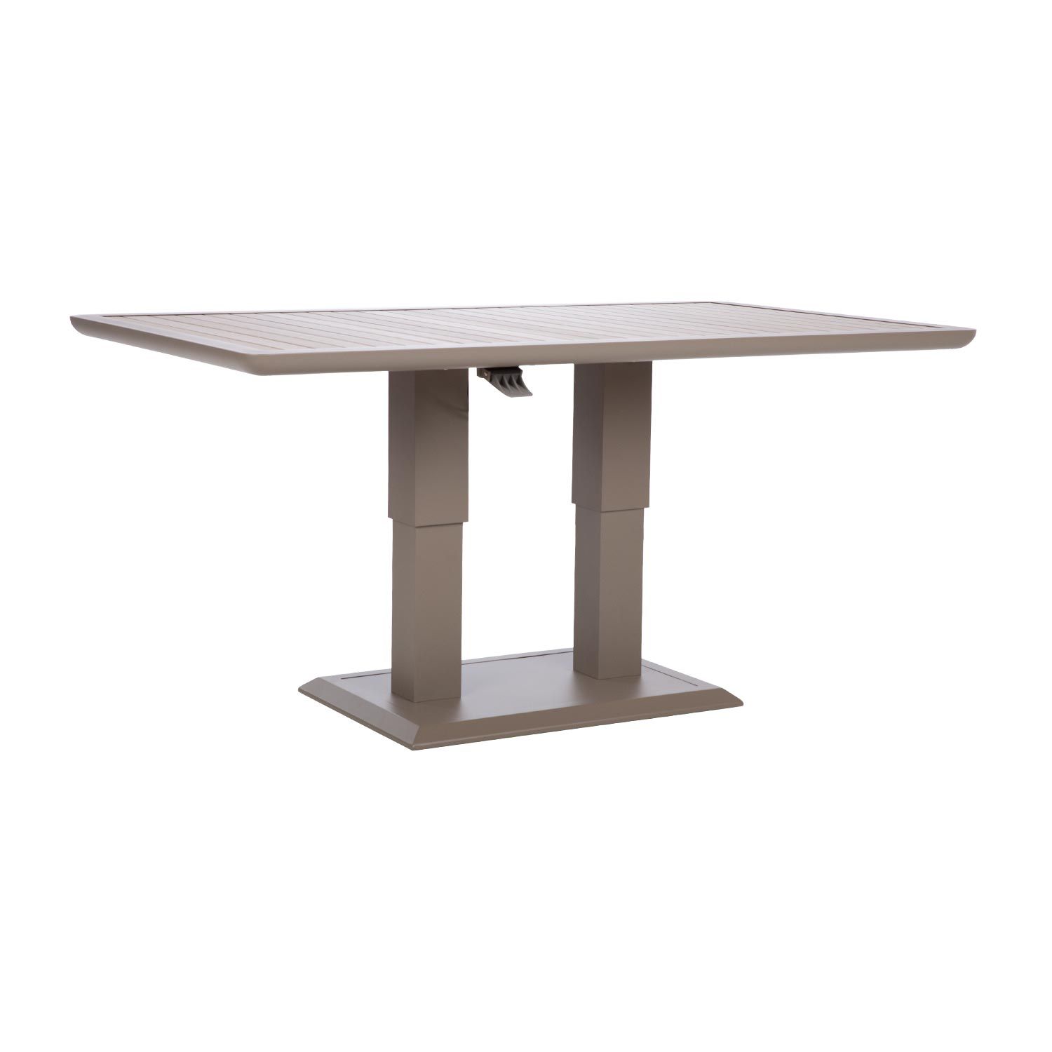 Bord HOME4YOU Marenda 150x90x2-75 cm Gråbeige - Gråbeige