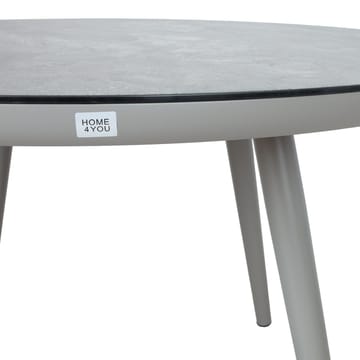 Bord HOME4YOU Silva D120x75 cm gråbeige - Gråbeige - Hagemøbler - Hagebord - Spisebord ute