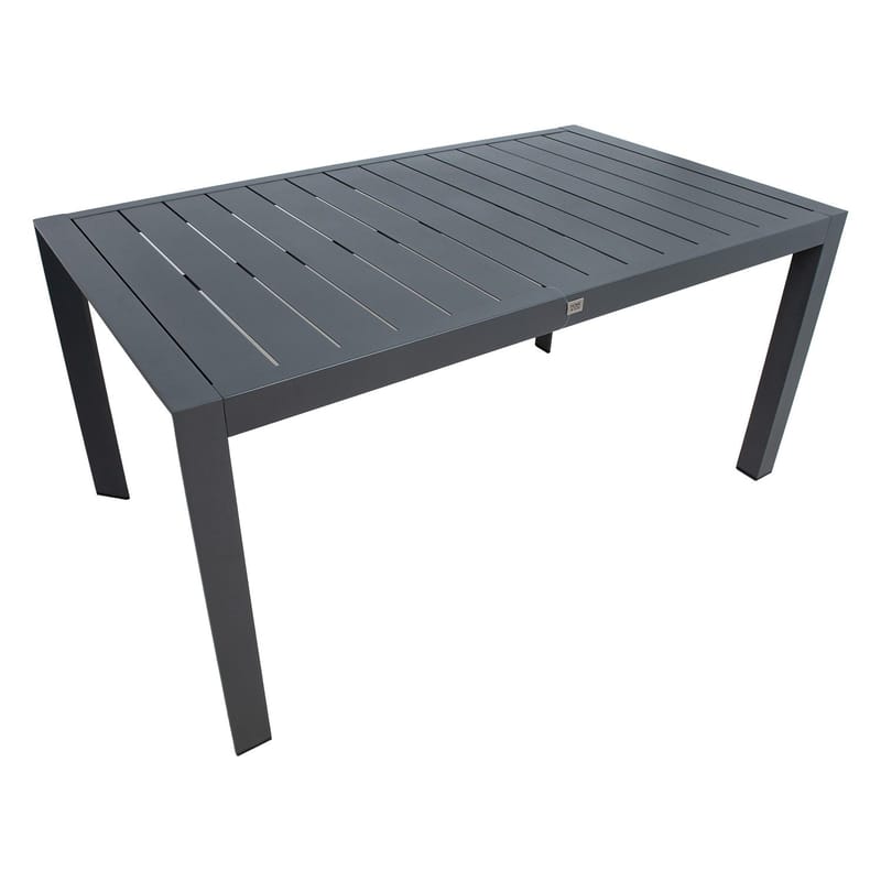 Bord HOME4YOU Tomson 160x90x73, Mørk grå - Mørkegrå - Hagemøbler - Hagebord - Spisebord ute