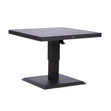 Bord HOME4YOU Tomson 85x85x52–75 cm Mørkegrå - Mørkegrå - Hagemøbler - Hagebord - Spisebord ute