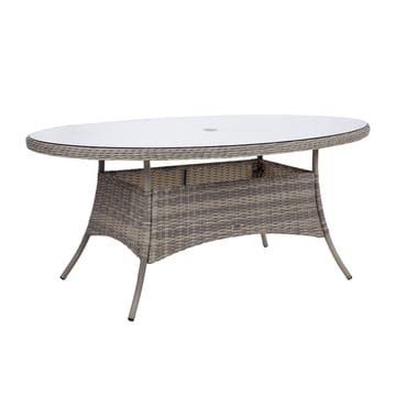 Bord HOME4YOU Trento 180x100x75 cm Lysegrå - Lysegrå - Hagemøbler - Hagebord - Spisebord ute
