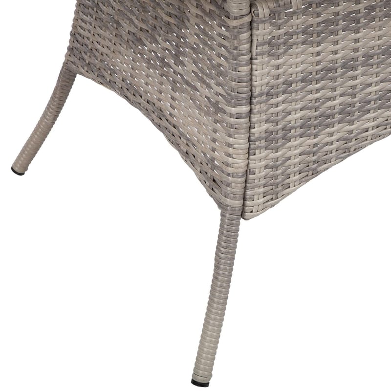 Bord HOME4YOU Trento 180x100x75 cm Lysegrå - Lysegrå - Hagemøbler - Hagebord - Spisebord ute