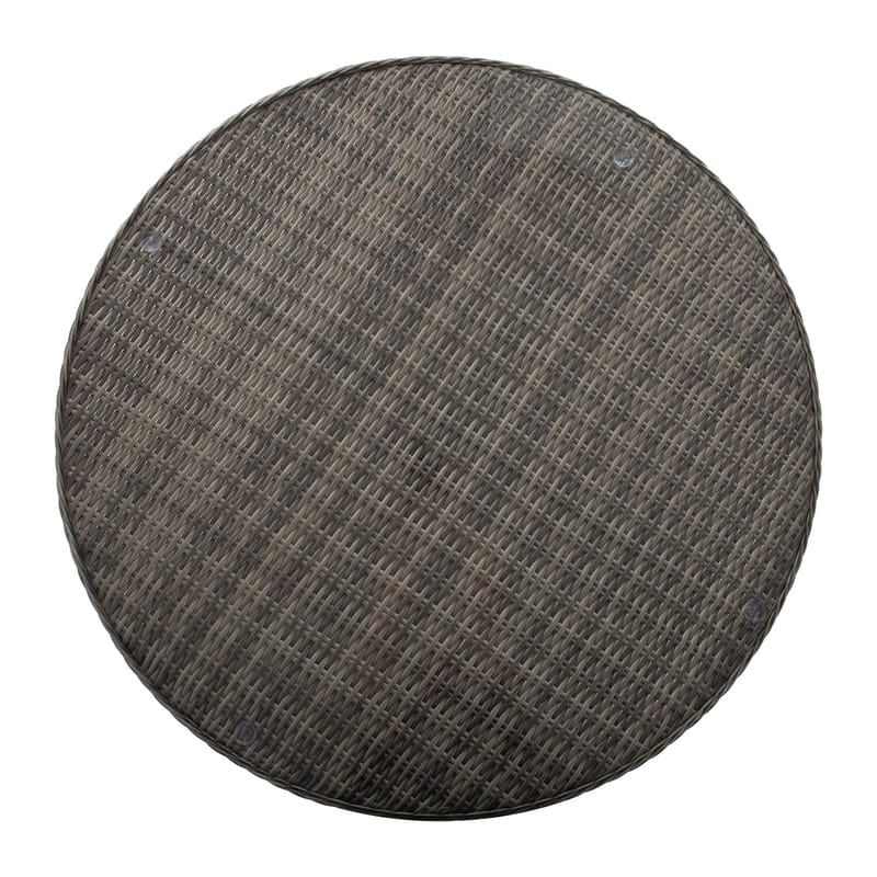 Bord HOME4YOU Trento D110x73,5 cm lysegrå - lysegrå - Hagemøbler - Hagebord - Spisebord ute