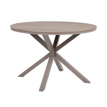 Bord HOME4YOU Porto D110,5x73 cm beige/grå - beige / grå - Hagemøbler - Hagebord - Spisebord ute