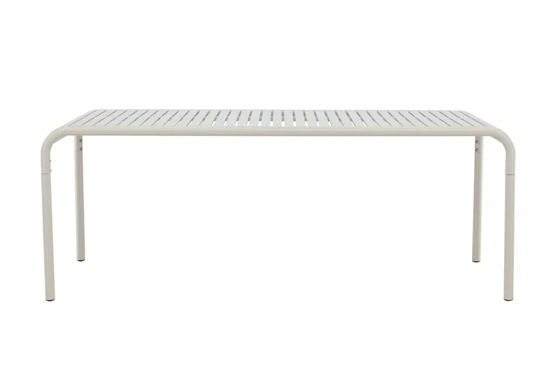 Borneo Spisebord Utendørs 100x200 cm, Beige