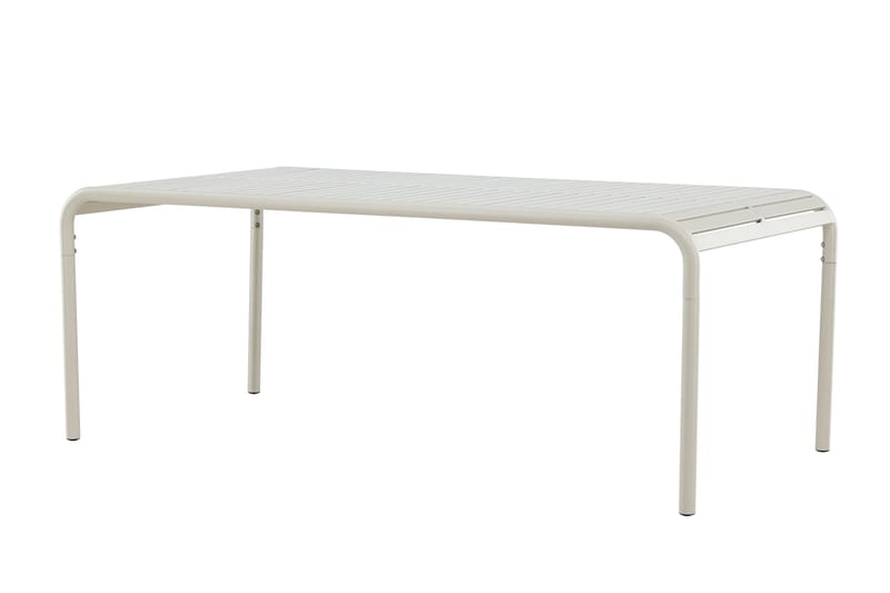 Borneo Spisebord Utendørs 100x200 cm - Beige - Hagemøbler - Hagebord - Spisebord ute