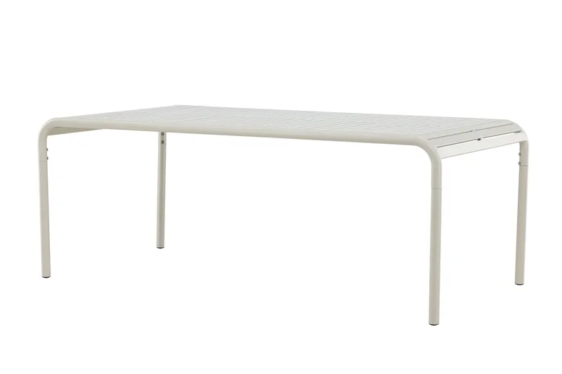 Borneo Spisebord Utendørs 100x200 cm - Beige - Hagemøbler - Hagebord - Spisebord ute