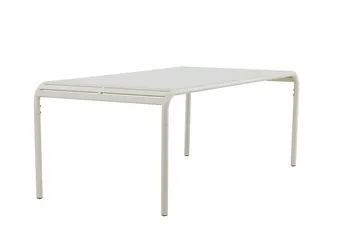 Borneo Spisebord Utendørs 100x200 cm - Beige - Hagemøbler - Hagebord - Spisebord ute