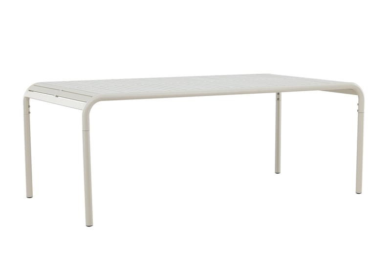 Borneo Spisebord Utendørs 100x200 cm - Beige - Hagemøbler - Hagebord - Spisebord ute